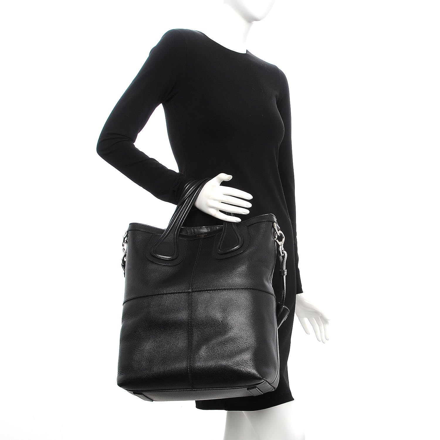Givenchy Lambskin North South Nightingale Black 3 of 9