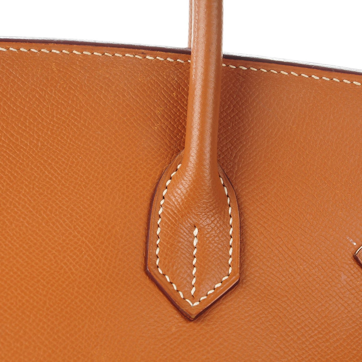 Epsom Birkin 35 Gold
