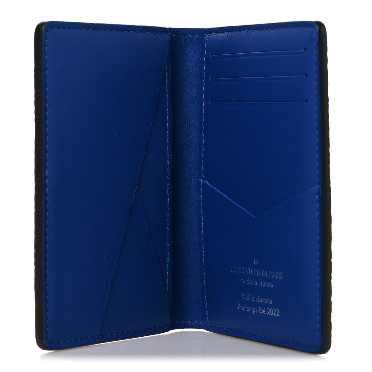 Louis Vuitton Taurillon Illusion Pocket Organizer Bleu Rose 5 of 6