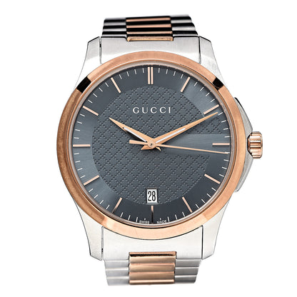Gucci Stainless Steel 38mm G-Timeless Quartz Watch Grey 1 of 5