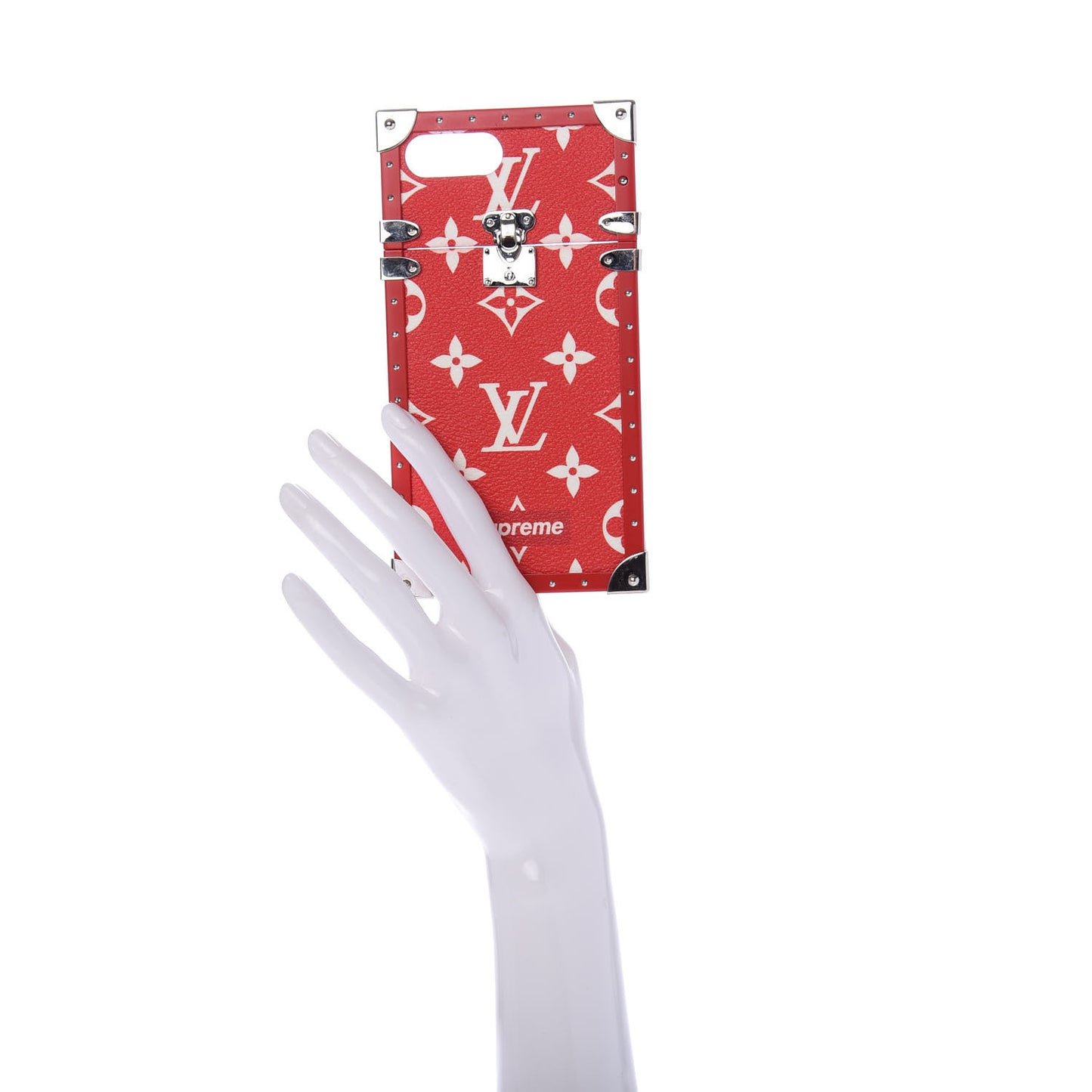 X SUPREME Monogram Eye-Trunk iPhone 7 Plus Case Red