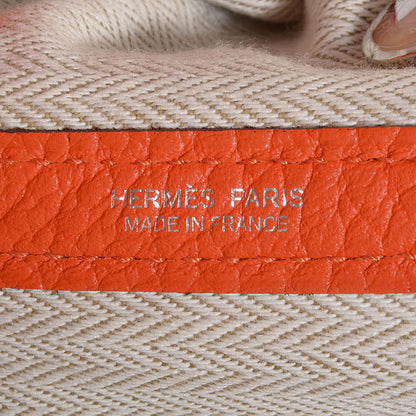 Hermes Vache Country Garden Party TPM Tote Feu 7 of 13
