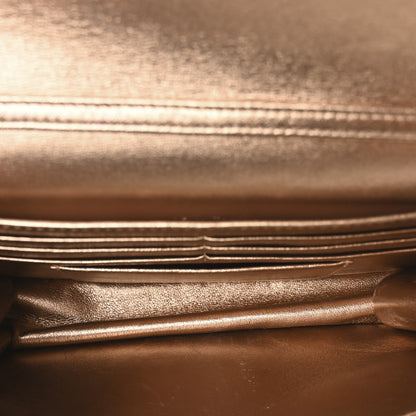 Christian Dior Metallic Lambskin Cannage Miss Dior Promenade Pouch Gold 5 of 11