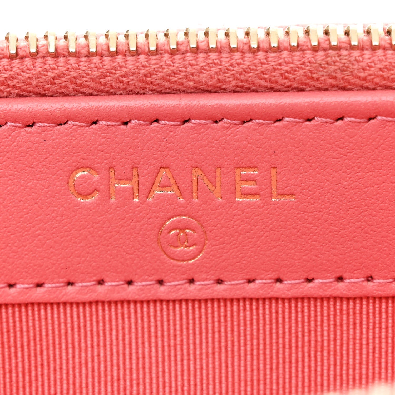 Chanel Iridescent Caviar Quilted Small Clutch With Chain Pink 8 of 13