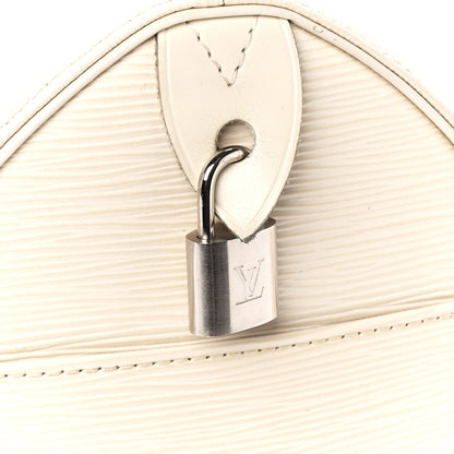 Louis Vuitton Epi Speedy 30 Ivory 8 of 12
