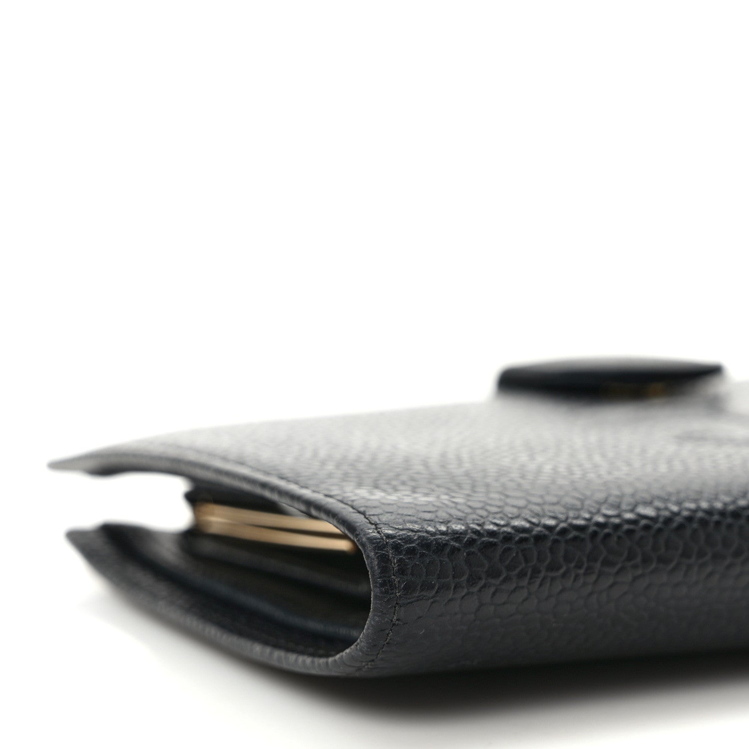 Chanel Caviar Timeless CC French Wallet Black 7 of 10