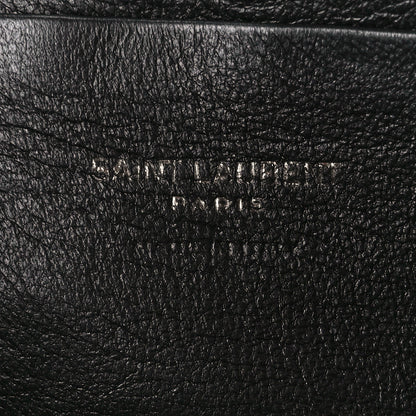 Saint Laurent Grain De Poudre Matelasse Monochrome Monogram Mini Lou Camera Bag Black 6 of 10
