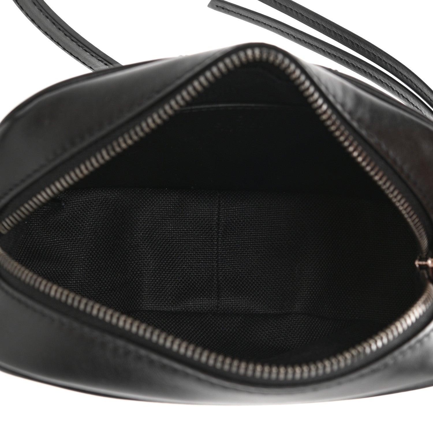 Gucci Calfskin Matelasse Monochrome Mini GG Marmont Chain Shoulder Bag Black 4 of 9