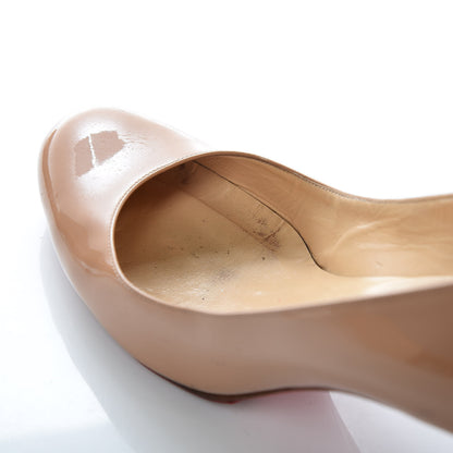 Christian Louboutin Patent Simple 70 Pumps 36.5 Nude 11 of 26