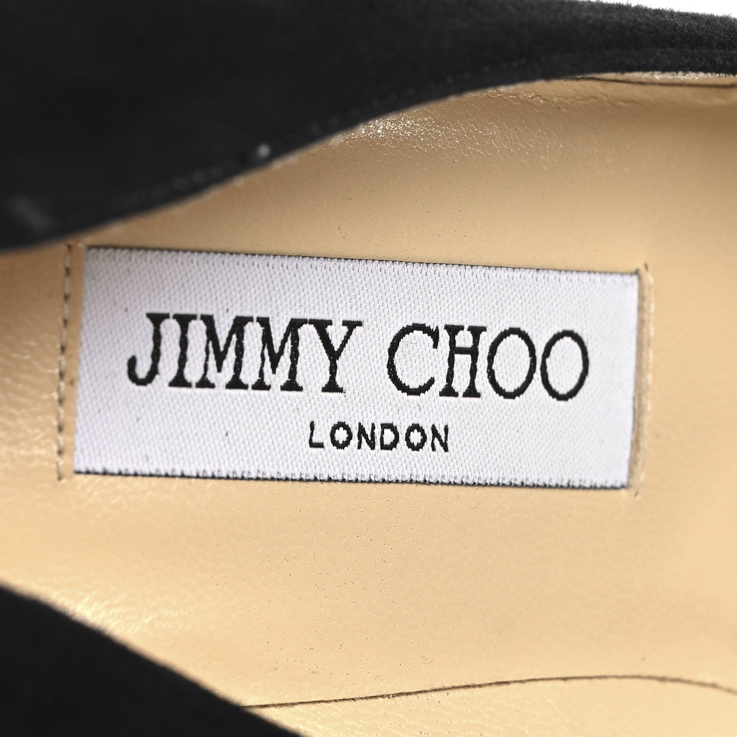 Jimmy Choo Suede Abel Pumps 38.5 Black 8 of 8