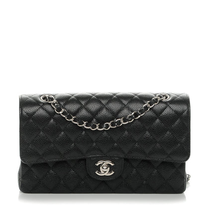 Chanel Caviar Quilted Medium Double Flap Black 1 of 7
