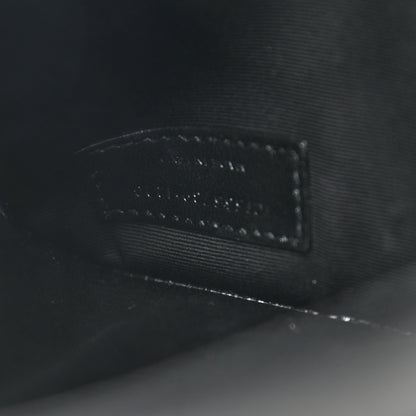 Saint Laurent Grain De Poudre Uptown Pouch Black 7 of 8