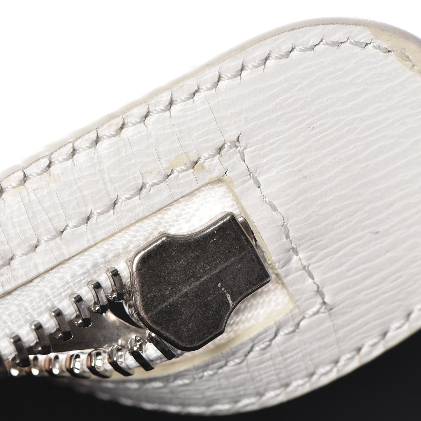 Liege Calfskin Small Trapeze White