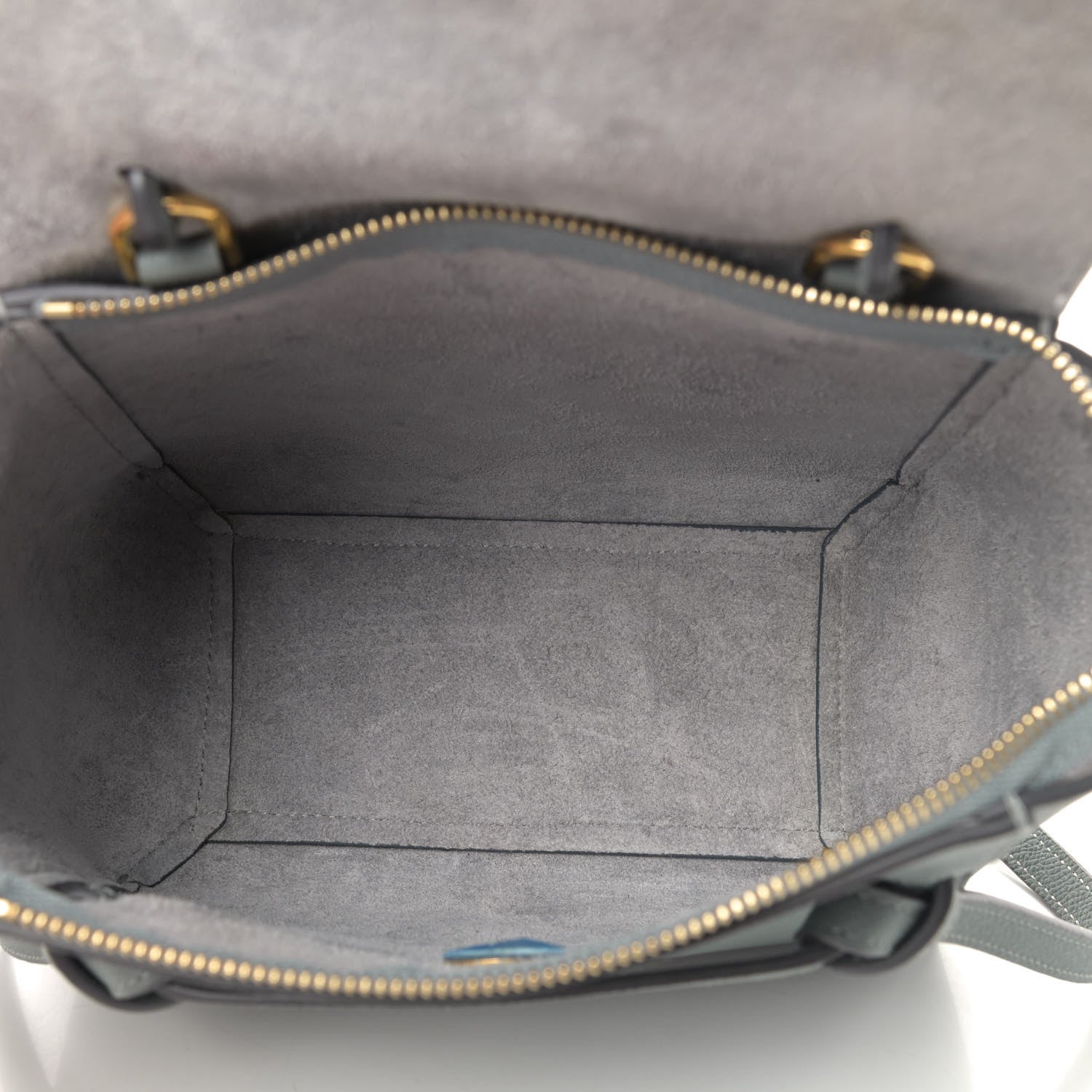Celine Grained Calfskin Nano Belt Bag Mineral 4 of 5