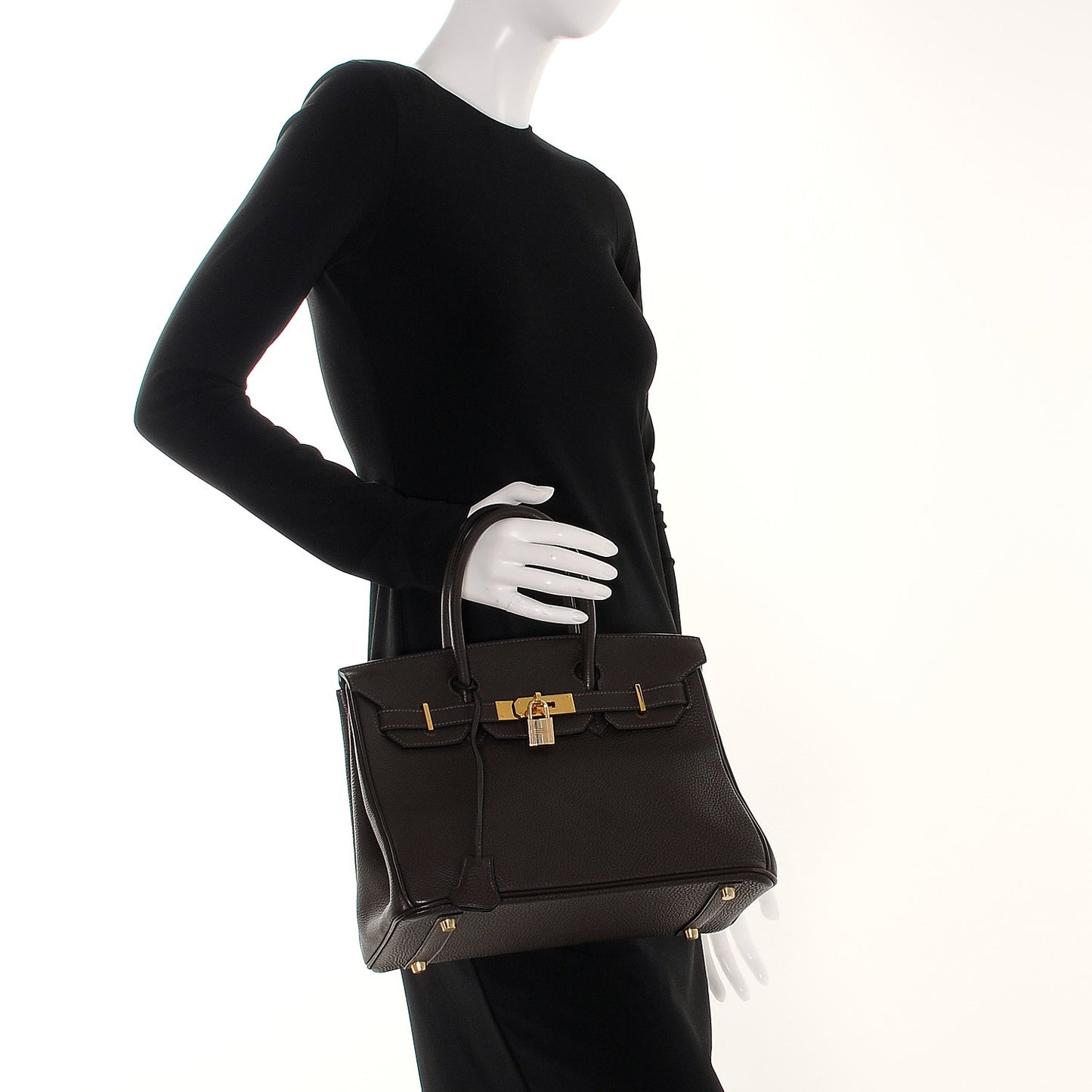 Togo Birkin 30 Chocolate