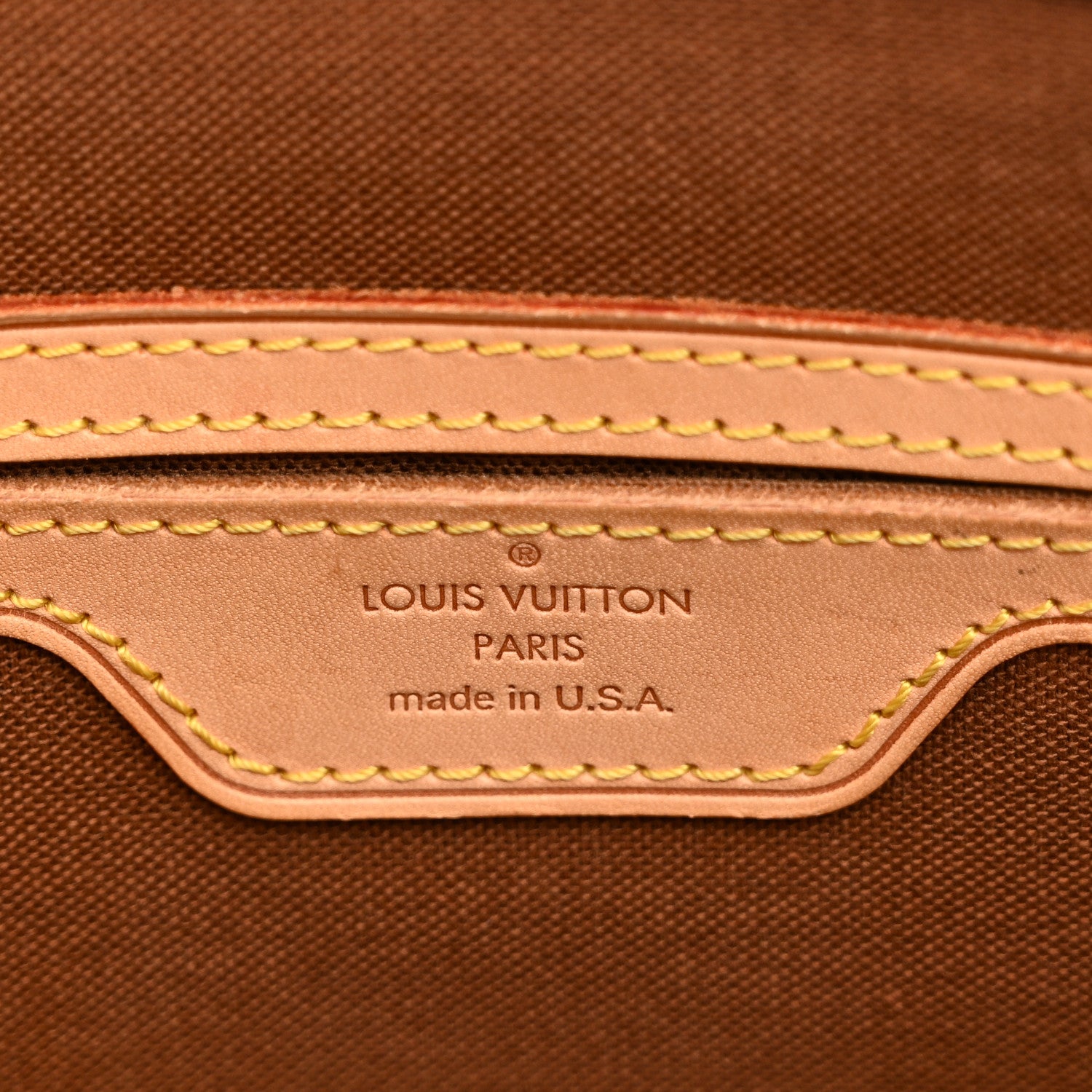 Louis Vuitton Monogram Cabas Mezzo 6 of 9