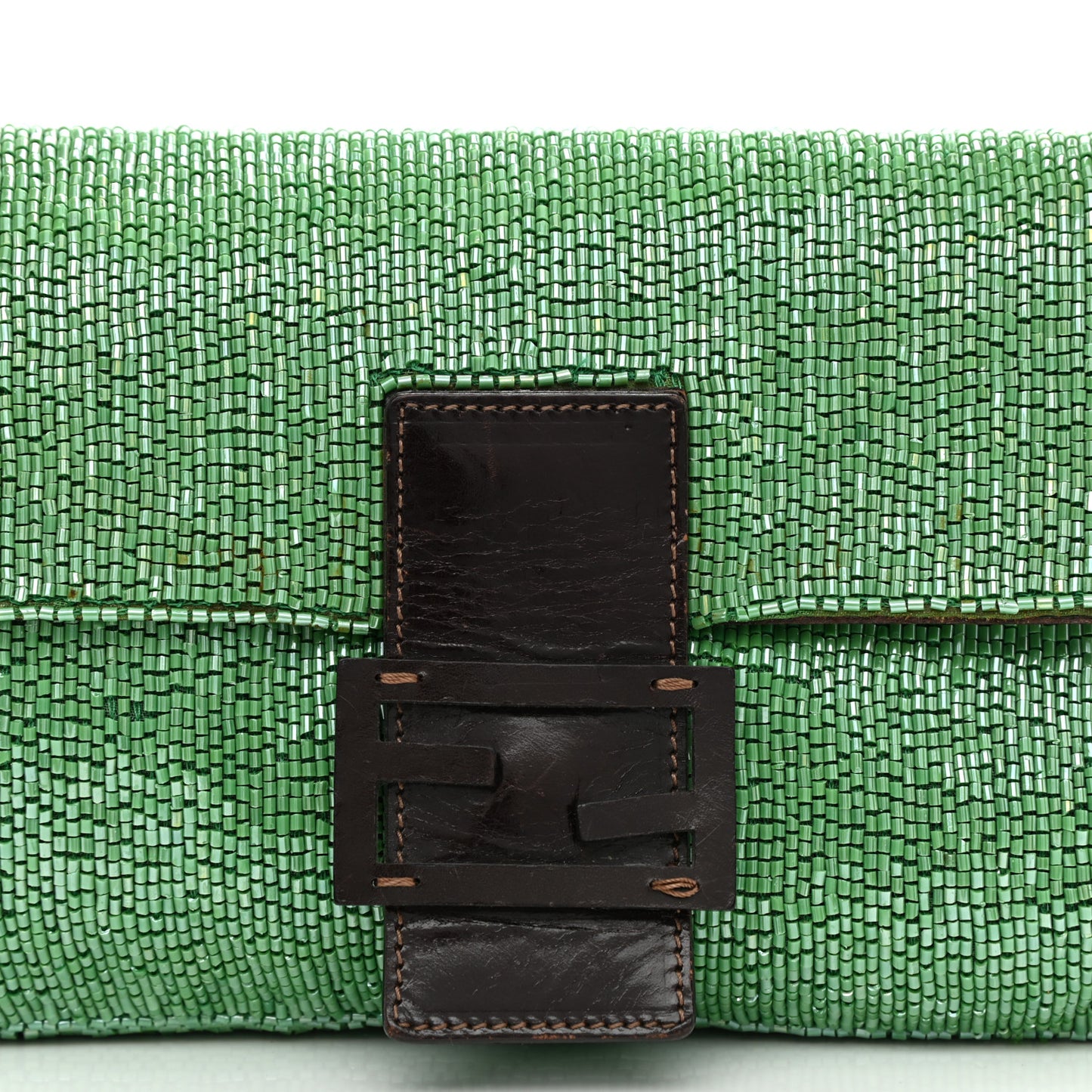 Beaded Baguette Green