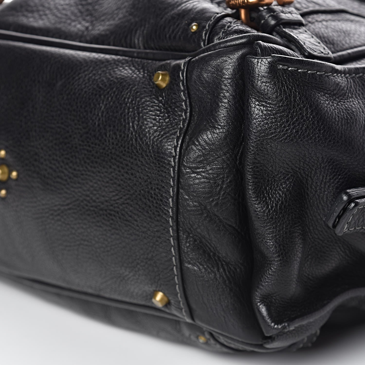 Chloe Calfskin Paddington Satchel Black 9 of 11