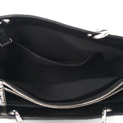 Chanel Caviar Quilted Grand Shopping Tote GST Black 5 of 11