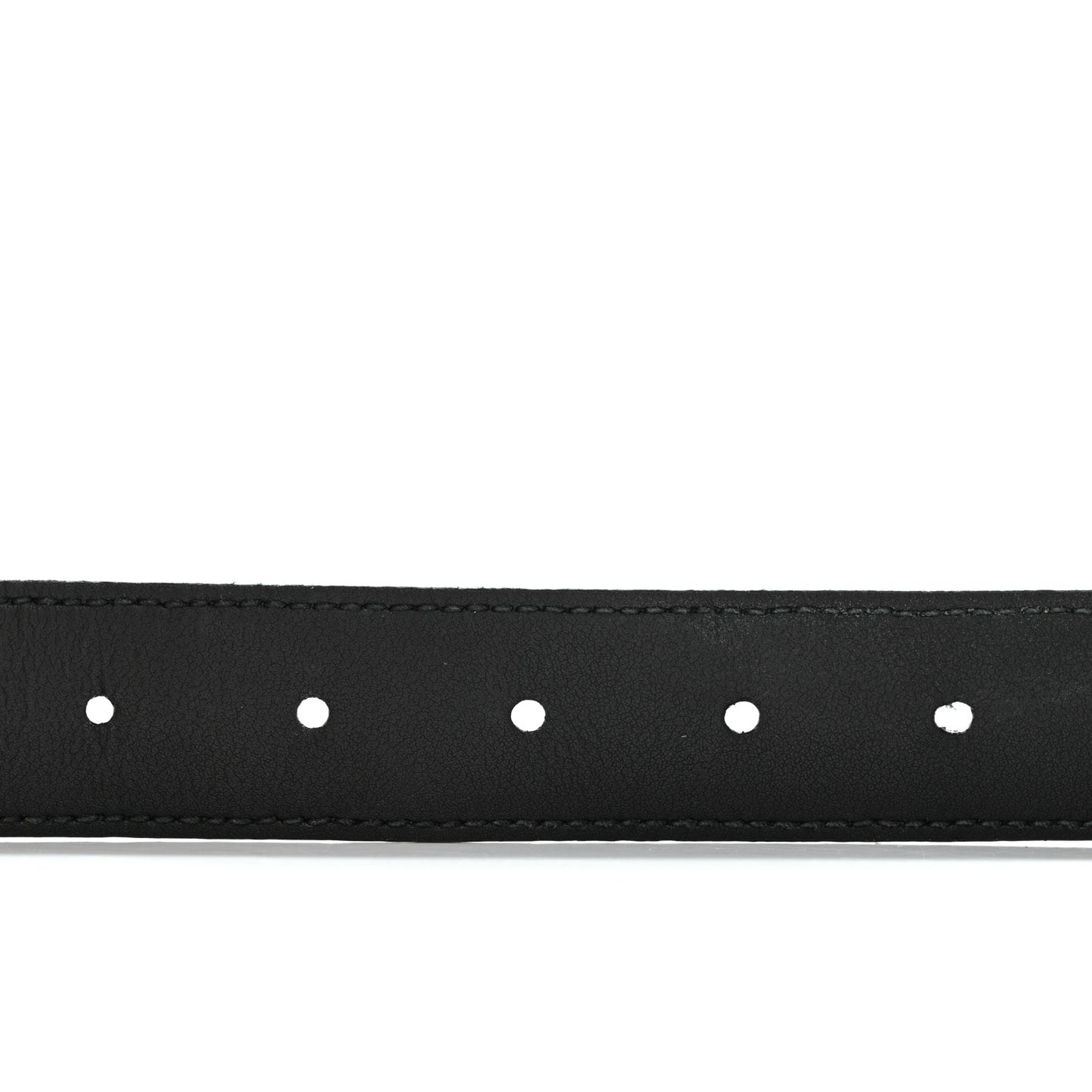 Moon Calfskin Double G 30mm Belt 85 34 Black