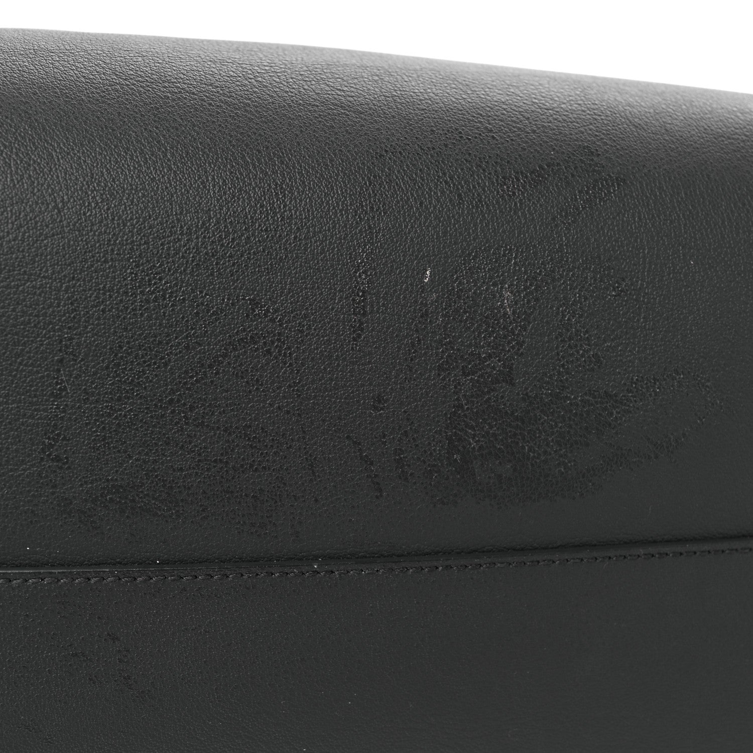Saint Laurent Calfskin Large Shopping Tote Fog 12 of 15
