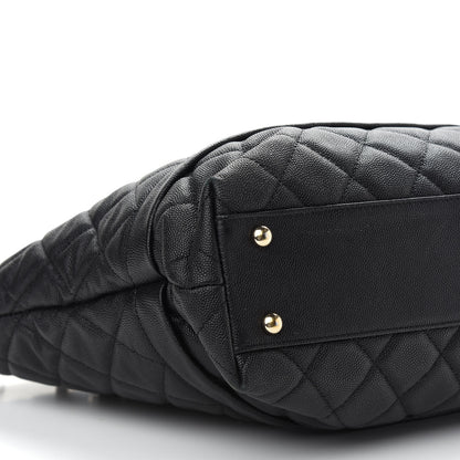 Chanel Caviar Quilted Rolled Up Tote Black 8 of 11