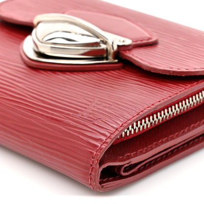 Louis Vuitton Epi Joey Wallet Rubis 9 of 13