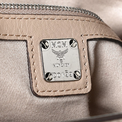 MCM Calfskin Ottomar Large Klara Hobo New Beige 6 of 11