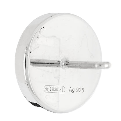 Gucci Sterling Silver Round Stud Earrings 4 of 4