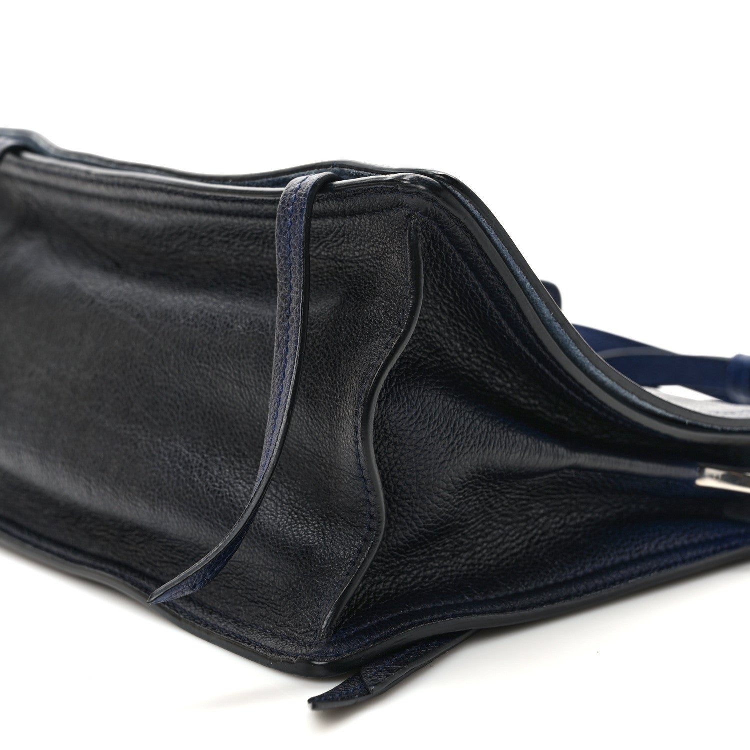 Prada Glace Calf Etiquette Flap Inchiostro Astrale 8 of 8