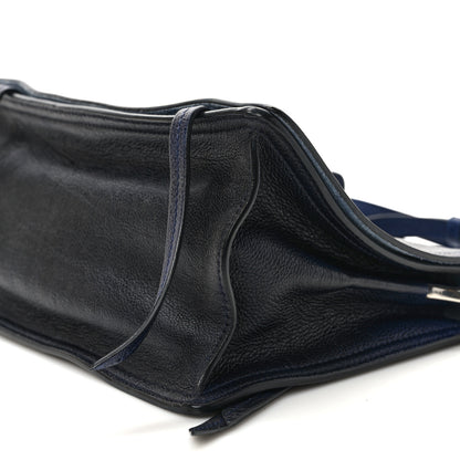 Prada Glace Calf Etiquette Flap Inchiostro Astrale 8 of 8