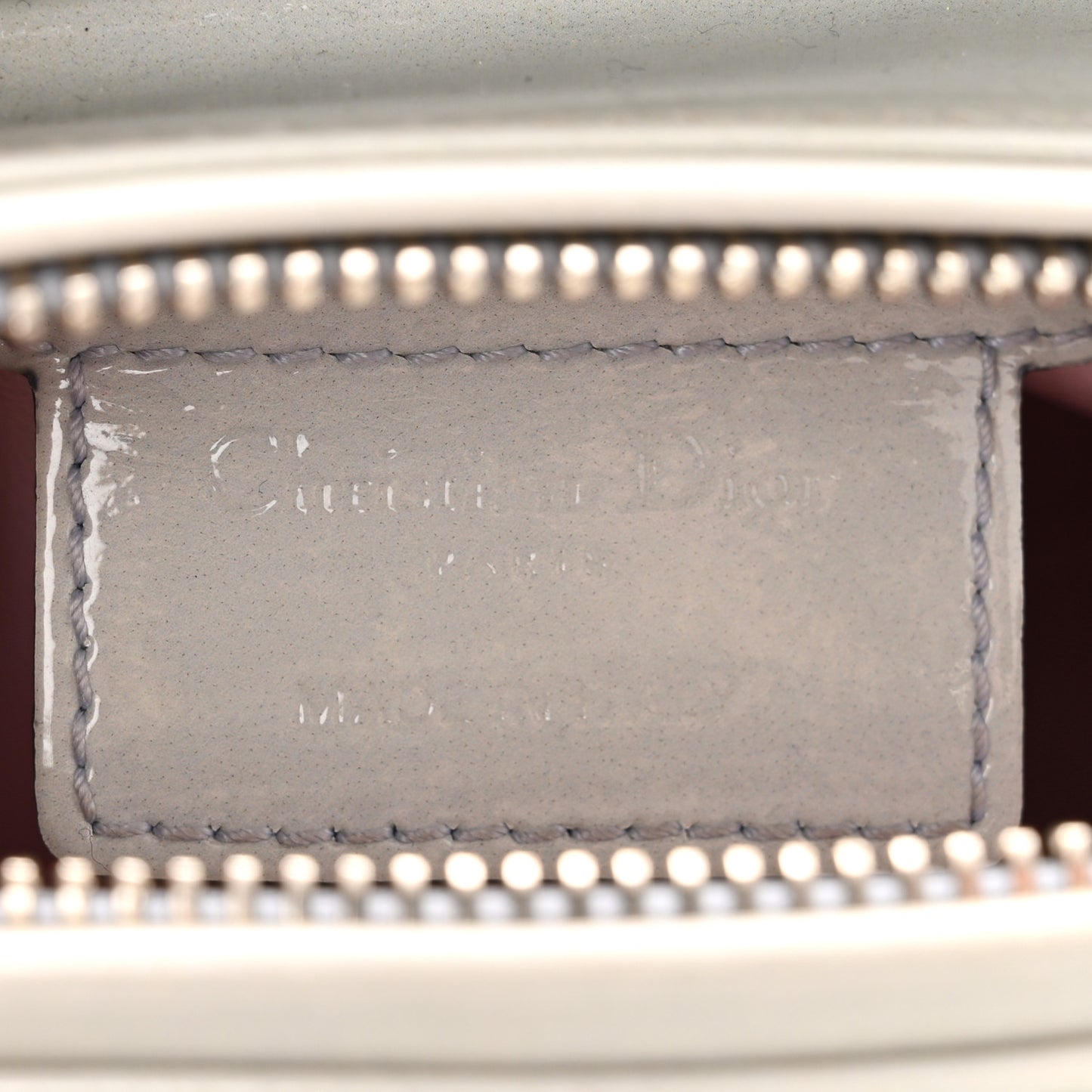 Patent Cannage Gradient Medium Lady Dior Blue Coral