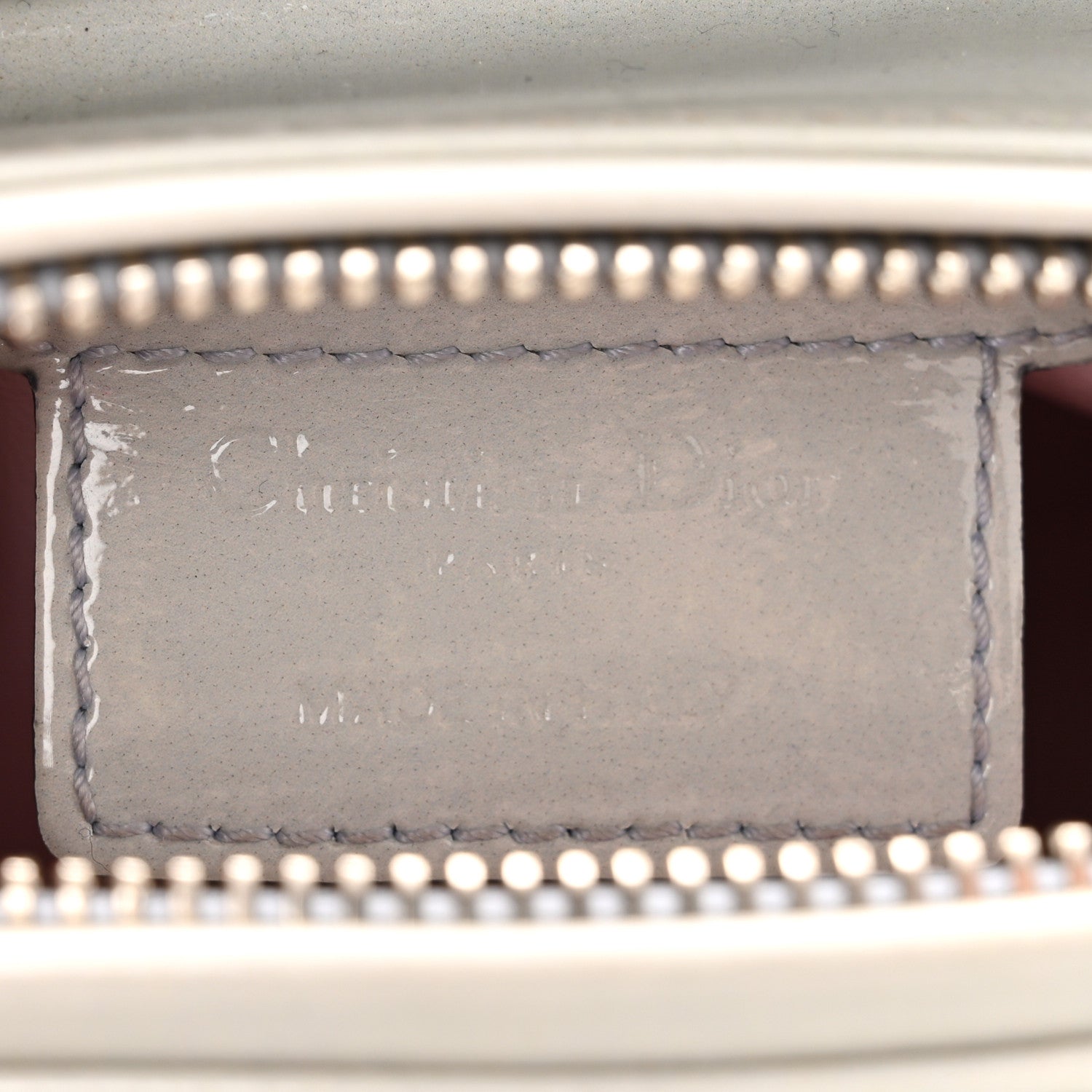 Christian Dior Patent Cannage Gradient Medium Lady Dior Blue Coral 6 of 10