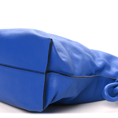 Loewe Calfskin Flamenco Knot Bag Blue 9 of 9