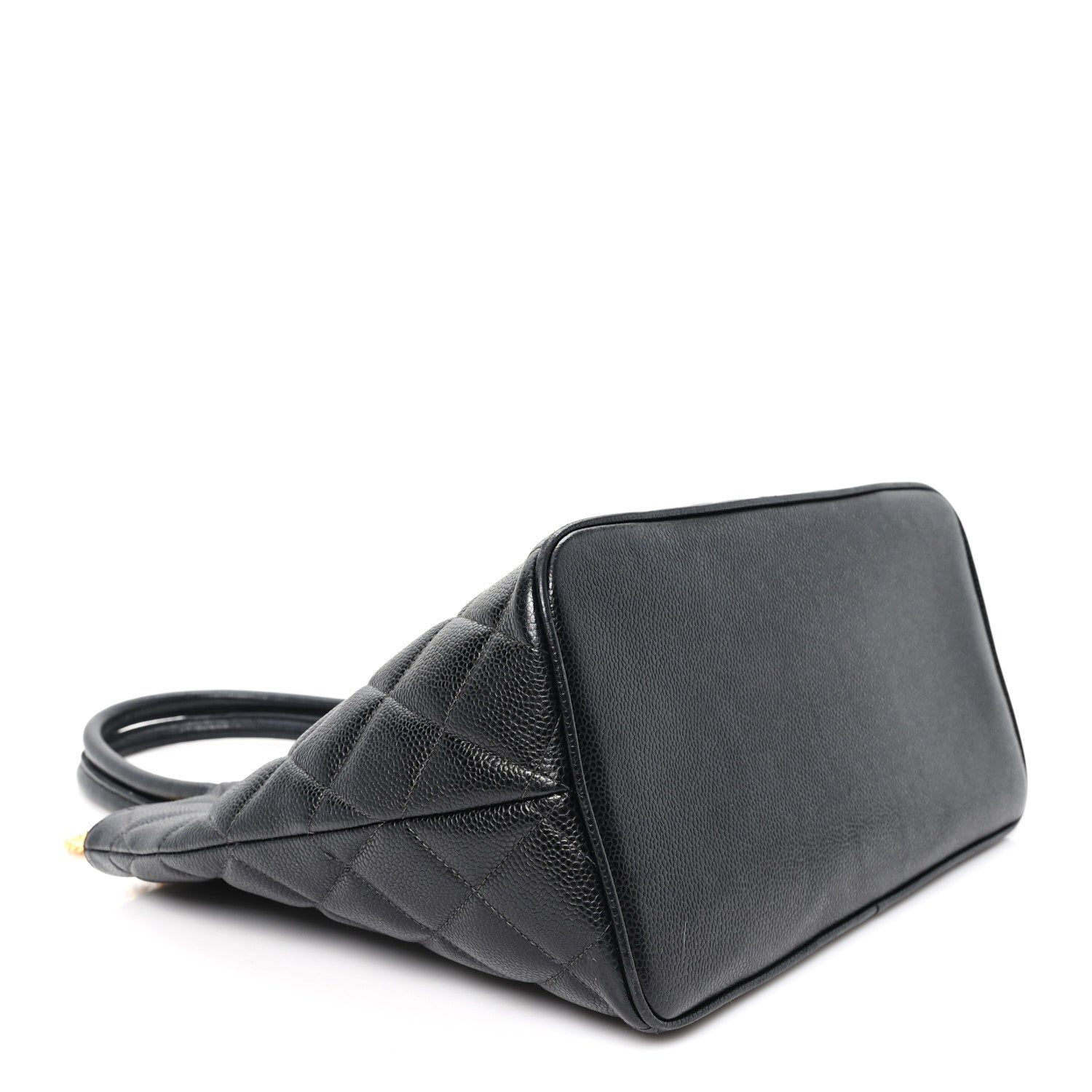 Chanel Caviar Quilted Medallion Tote Black 4 of 10