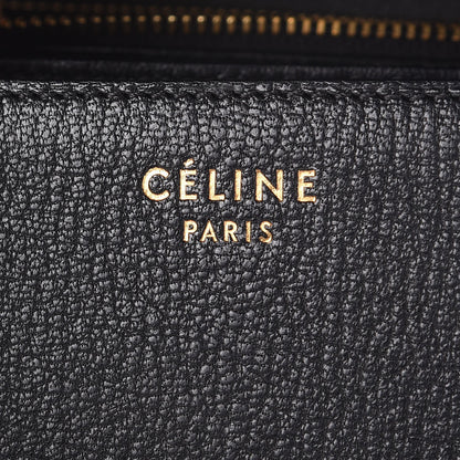 Celine Goatskin Medium Classic Box Flap Bag Black 6 of 10