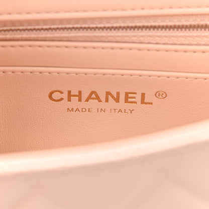 Chanel Lambskin Quilted Mini Pearl Crush Flap Light Beige 6 of 11