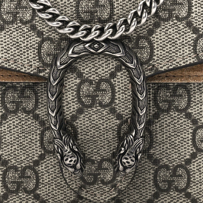 Gucci GG Supreme Monogram Super Mini Dionysus Shoulder Bag Taupe 8 of 11