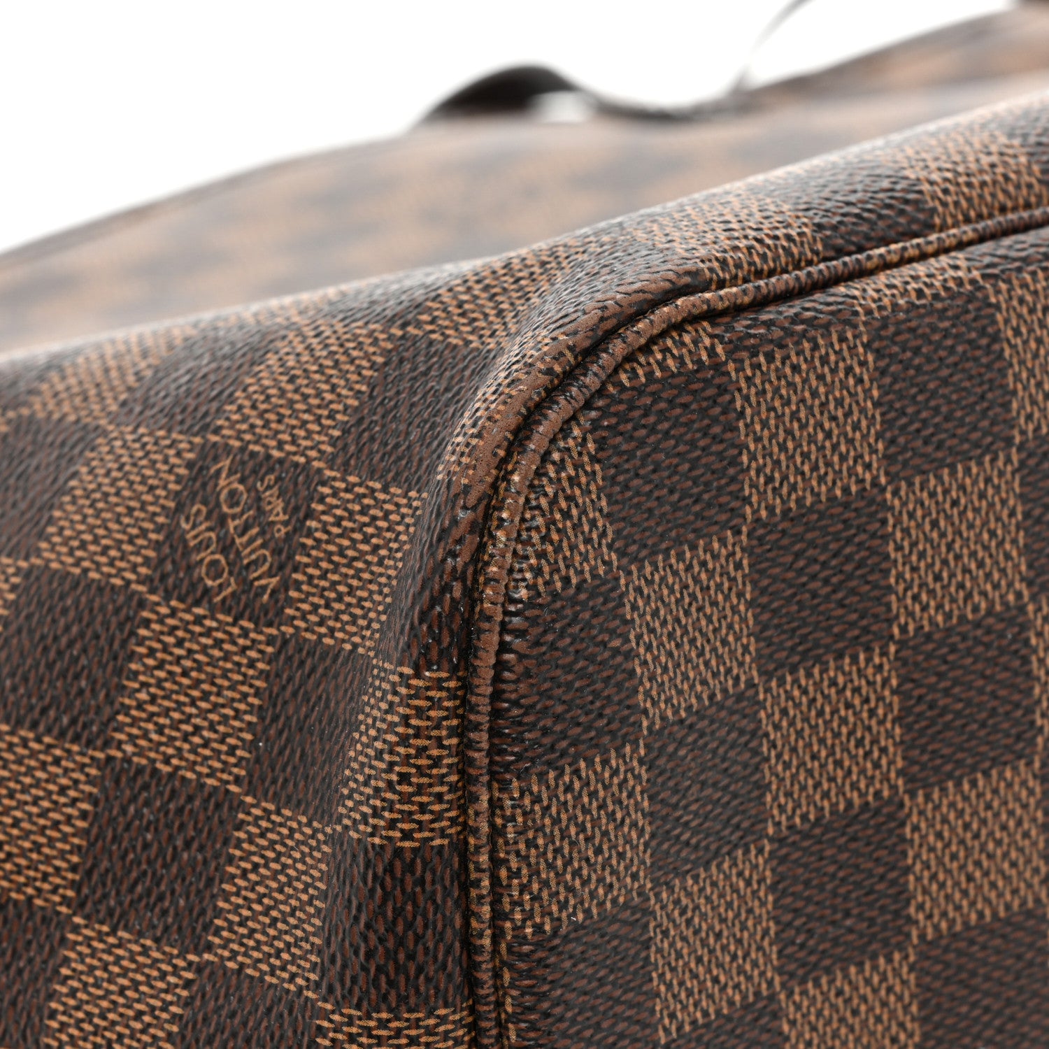 Louis Vuitton Damier Ebene Neo Neverfull MM Rose Ballerine 18 of 20