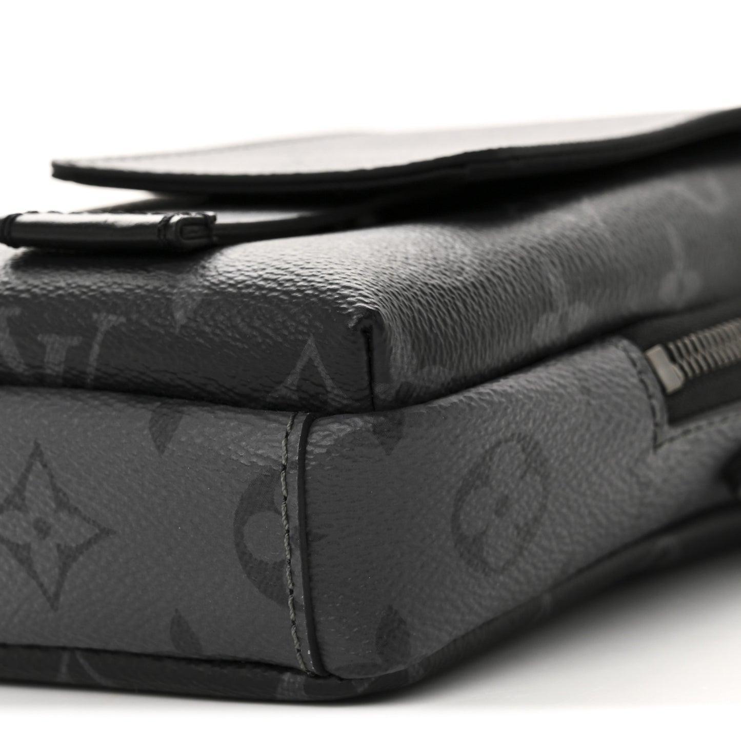 Monogram Eclipse Reverse Double Phone Pouch NM
