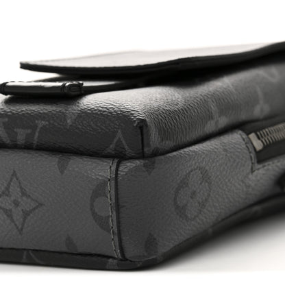 Louis Vuitton Monogram Eclipse Reverse Double Phone Pouch NM 8 of 9