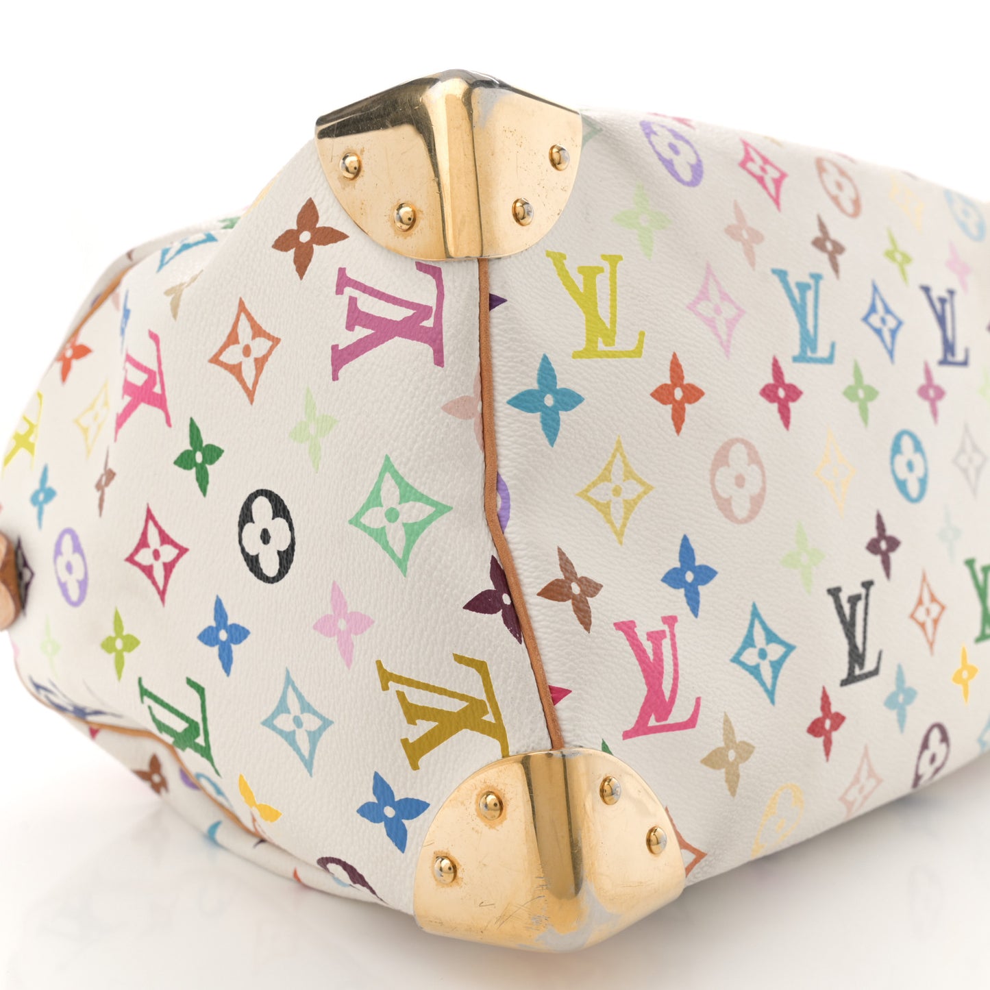 Monogram Multicolor Speedy 30 White