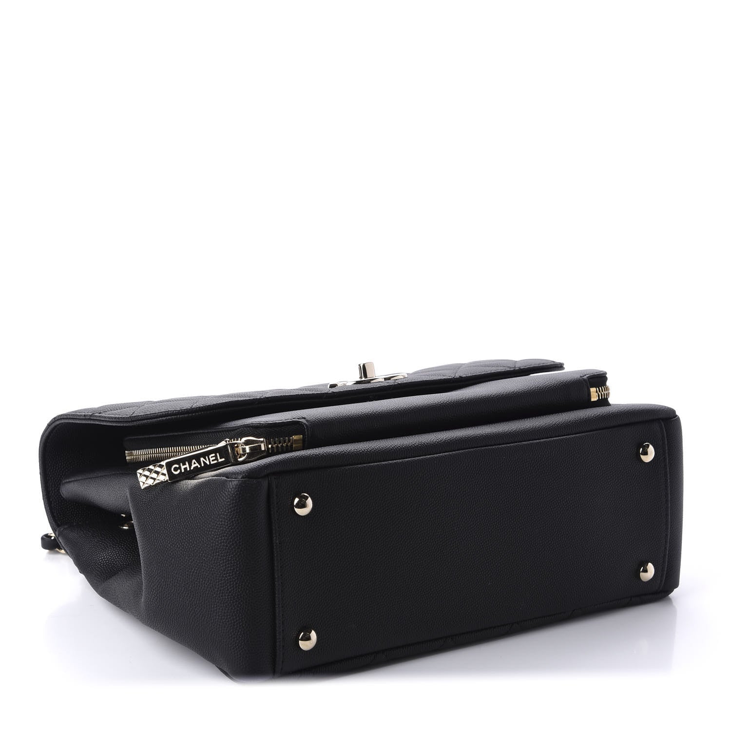 Chanel Caviar Quilted Large Business Affinity Flap Black 4 of 11