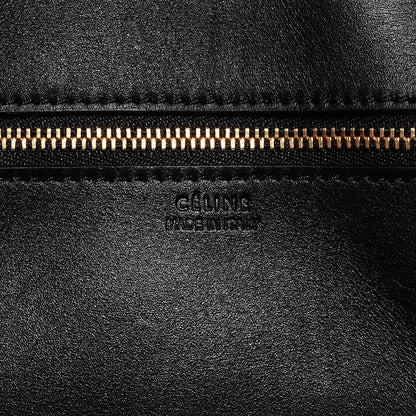 Celine Smooth Calfskin Small Tie Knot Tote Black 7 of 9