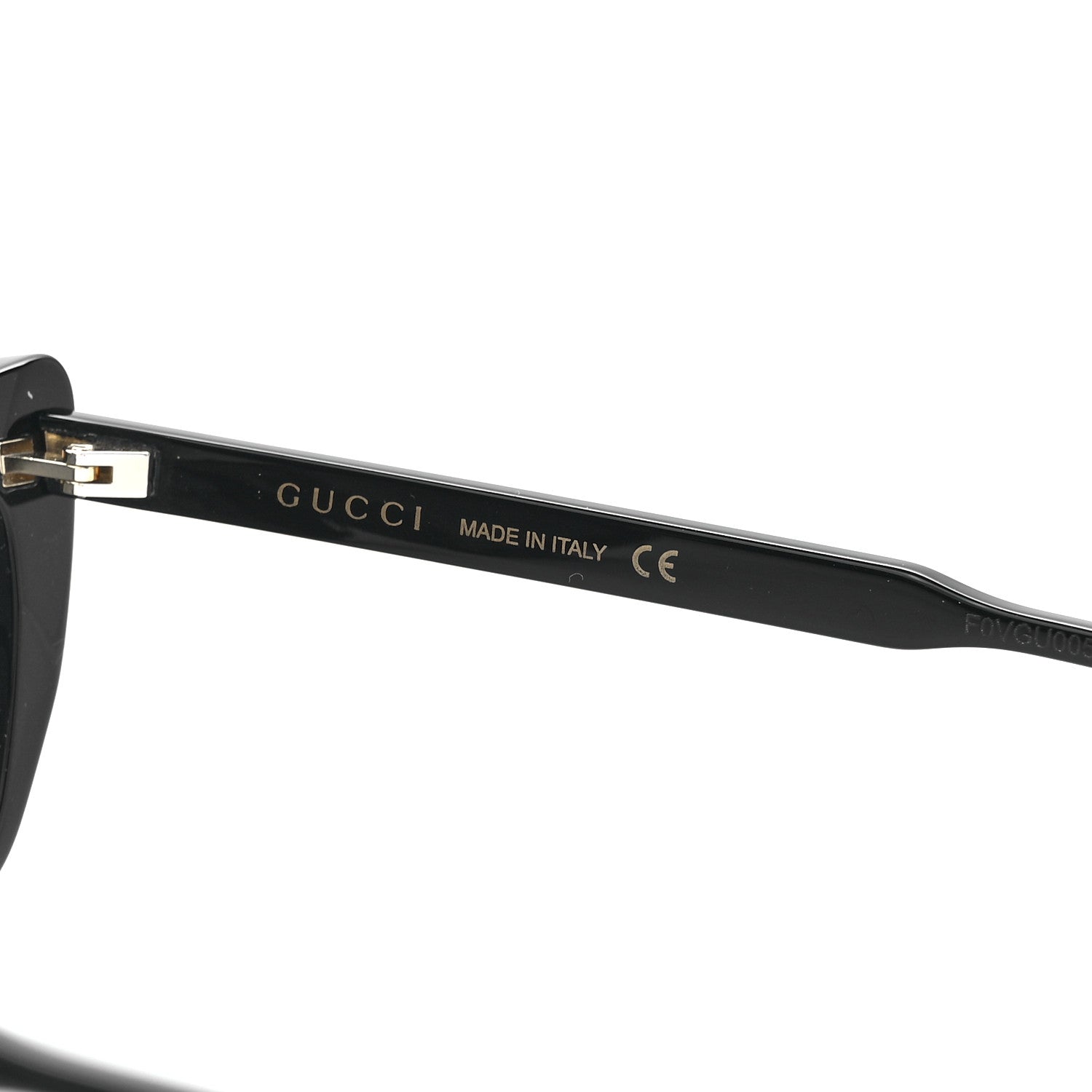 Gucci Acetate Cat Eye Sunglasses GG0626S Black 6 of 8