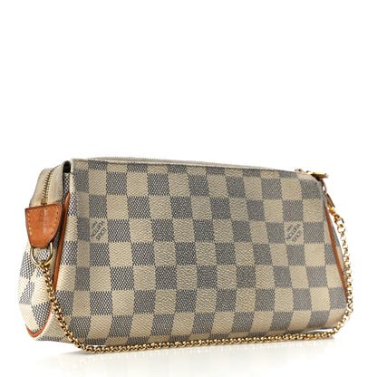 Louis Vuitton Damier Azur Eva Clutch 2 of 13