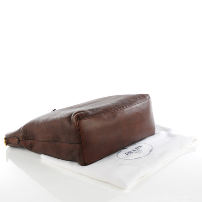 Prada Deerskin Tote Bruciato 4 of 8