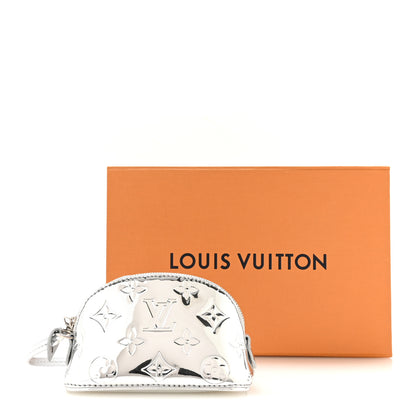 Louis Vuitton Monogram Miroir Cosmetic Purse Silver 7 of 7