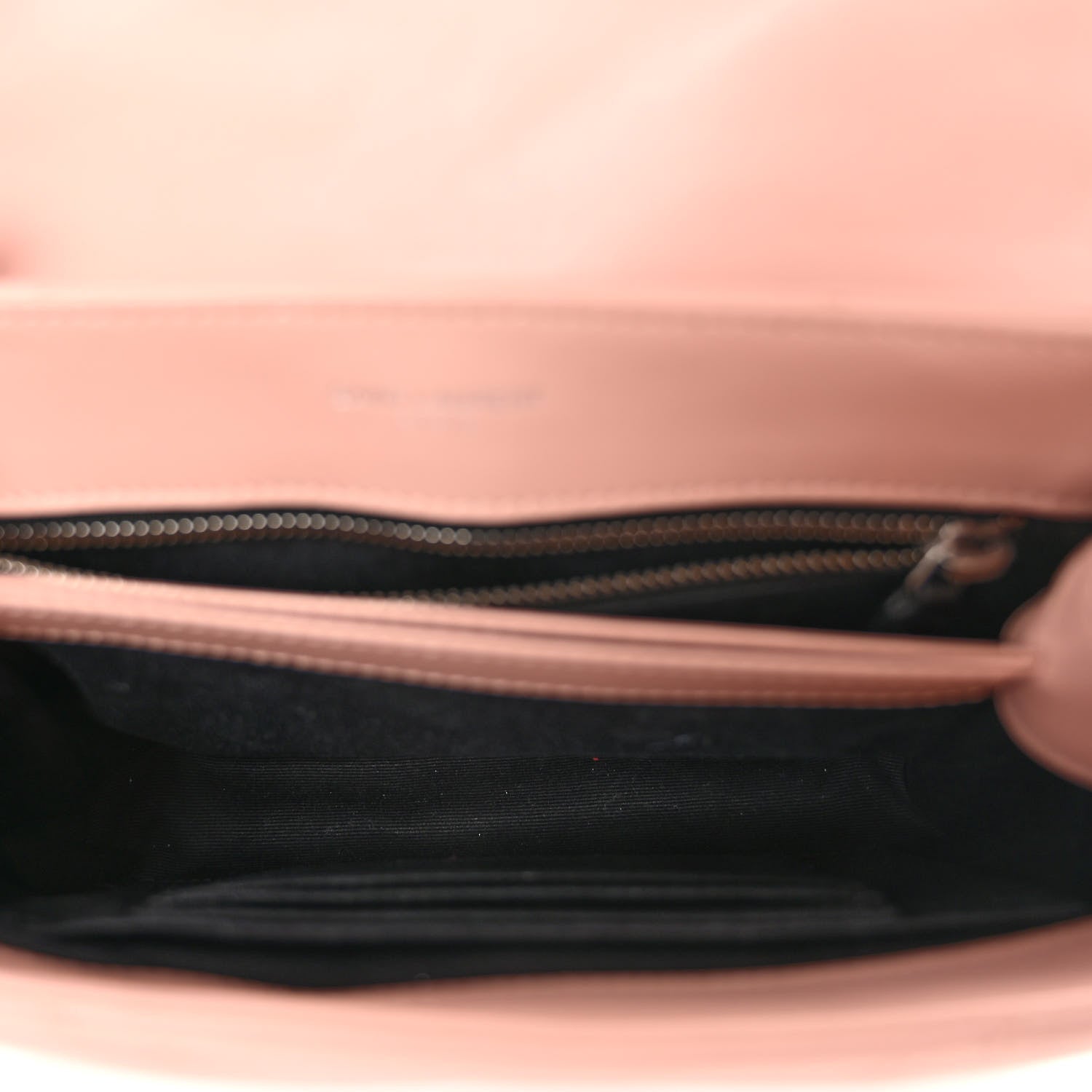 Saint Laurent Calfskin Y Quilted Monogram Toy Loulou Crossbody Bag Tender Pink 5 of 11