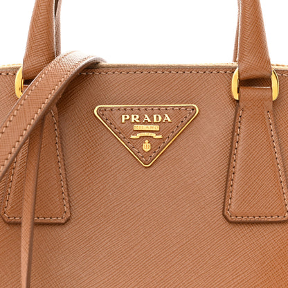 Prada Saffiano Lux Small Promenade Tote Caramel 7 of 10